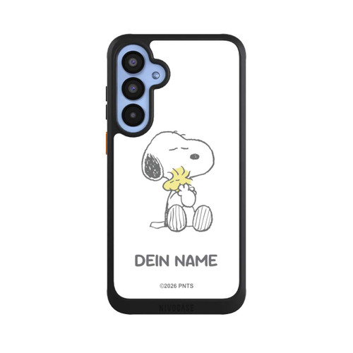 Samsung Galaxy A55 5G NIVOcore Snoopy And Woodstock Cuddling Personalisierbar