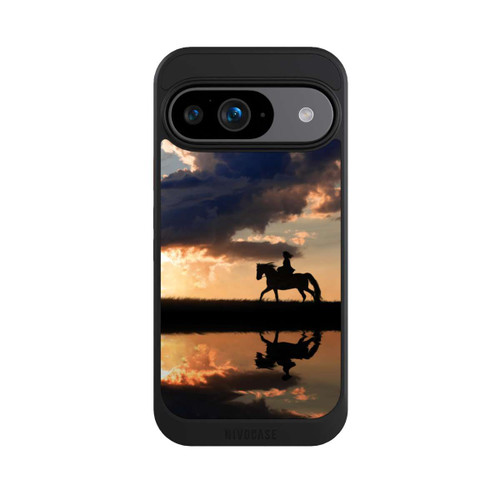 Google Pixel 9 NIVOcore Ausritt im Sonnenuntergang