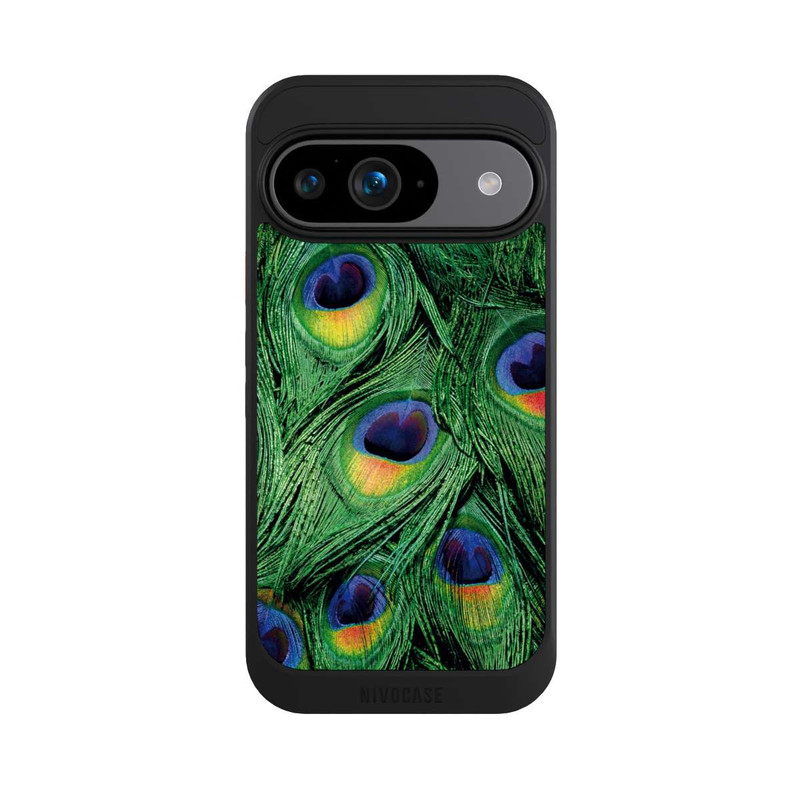 Pixel 9 NIVOcore Pfauenfedern