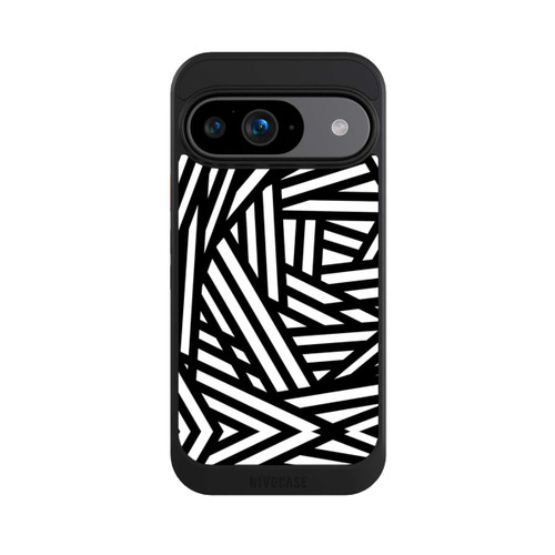 Google Pixel 9 NIVOcore Einfach schwarz und weiß1