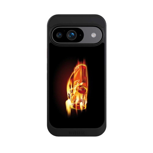 Google Pixel 9 NIVOcore Burning Car