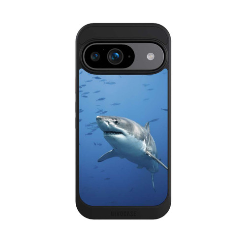 Google Pixel 9 NIVOcore Grand Requin Blanc