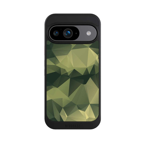 Google Pixel 9 NIVOcore Polygonales Camouflage
