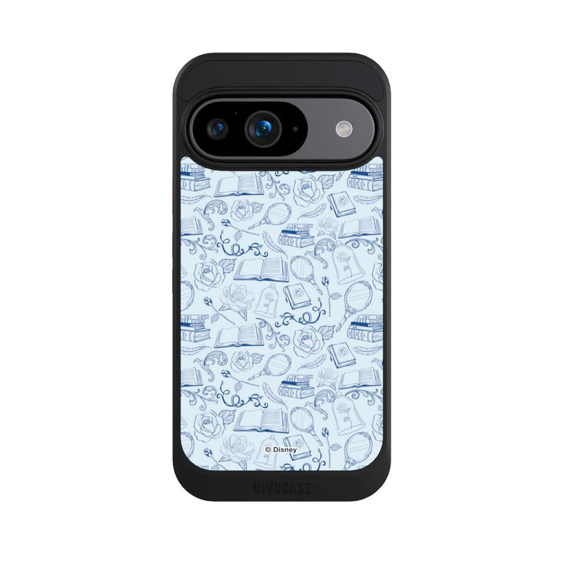 Pixel 9 NIVOcore Beauty and Beast Pattern Blue