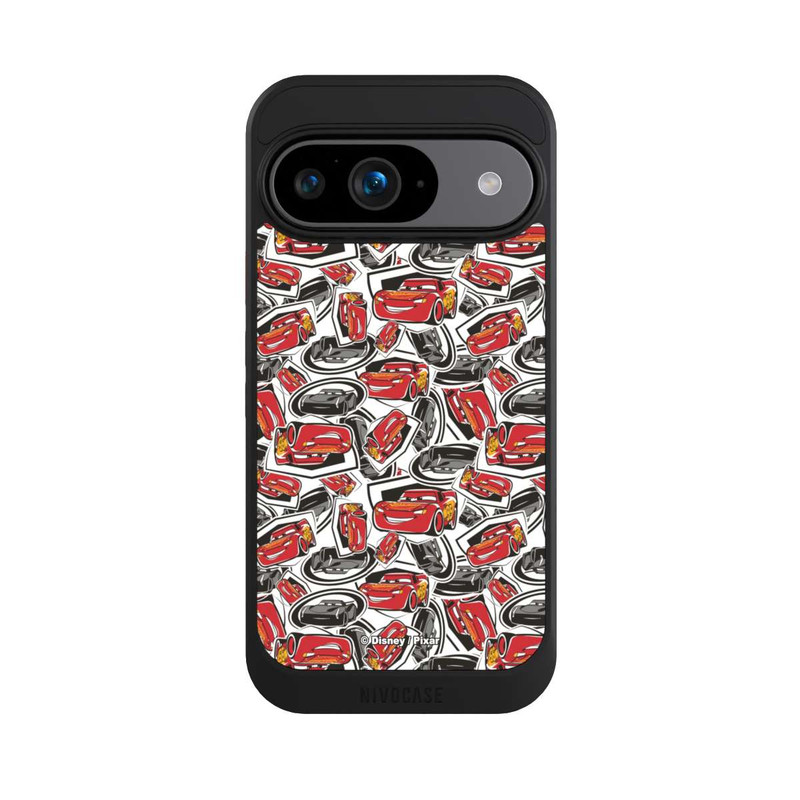 Pixel 9 NIVOcore Cars 3 Retro Muster
