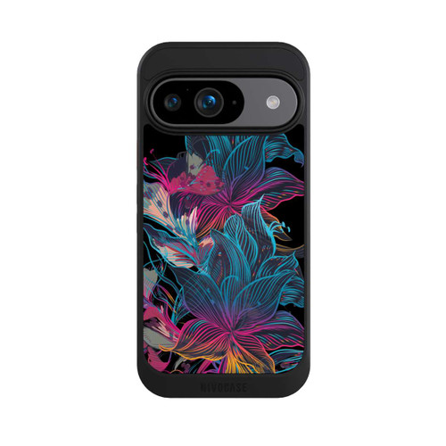 Google Pixel 9 NIVOcore Le pouvoir des fleurs néon