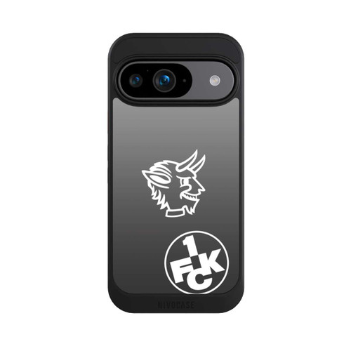 Google Pixel 9 NIVOcore Teufelskopf FCK auf Schwarz