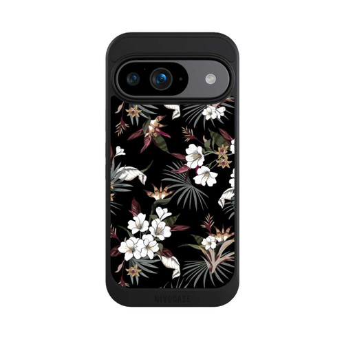Google Pixel 9 NIVOcore Flowers Black