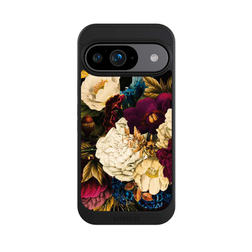 Google Pixel 9 NIVOcore Dark Vintage Flowers