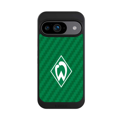 Google Pixel 9 NIVOcore Carbonlook - Werder Bremen