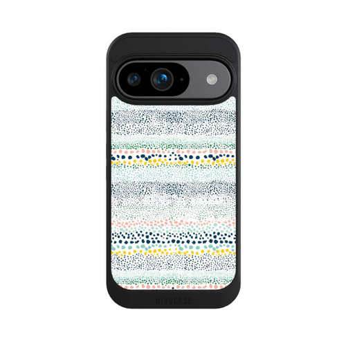 Google Pixel 9 NIVOcore Petits Points Blanc Texturé
