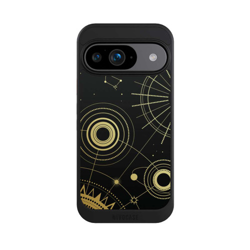 Google Pixel 9 NIVOcore Black and Gold Look Abstract