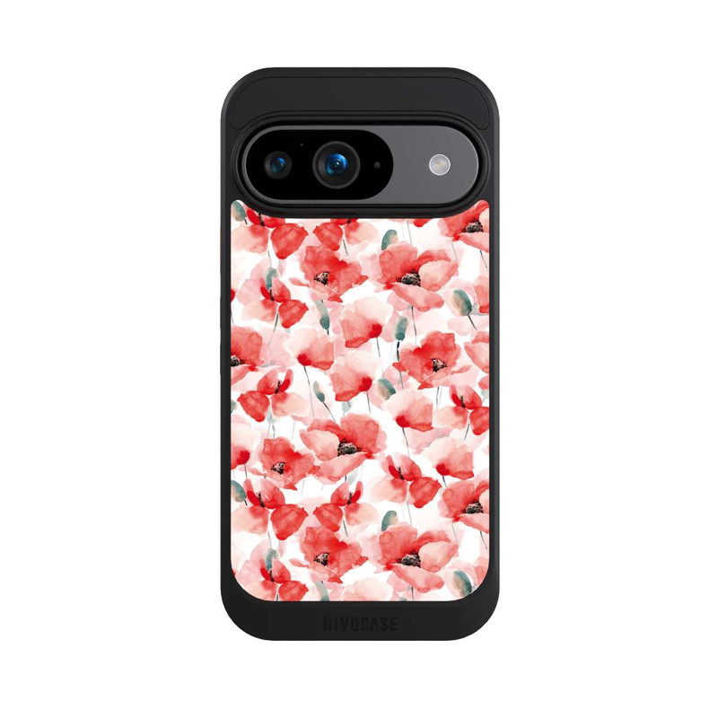 Pixel 9 NIVOcore Mohnblumen Muster