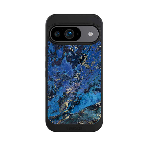 Google Pixel 9 NIVOcore Lapislazuli blau und gold
