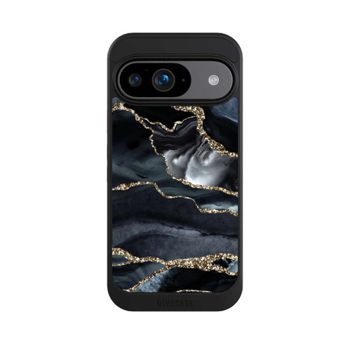 Google Pixel 9 NIVOcore Or marbré foncé Aspect pailleté