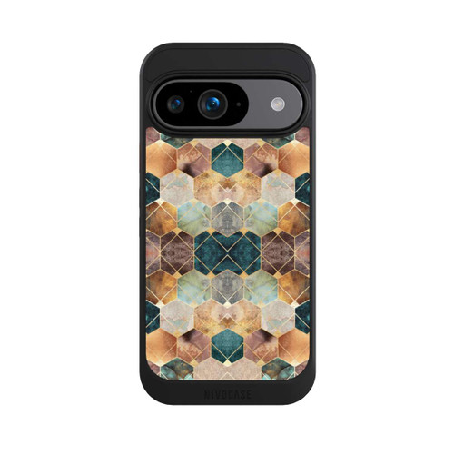 Google Pixel 9 NIVOcore Hexagones et diamants naturels