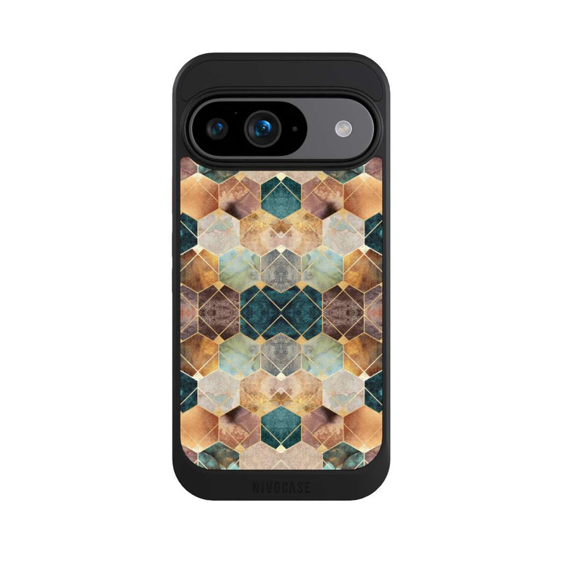 Pixel 9 NIVOcore Natural Hexagons And Diamonds