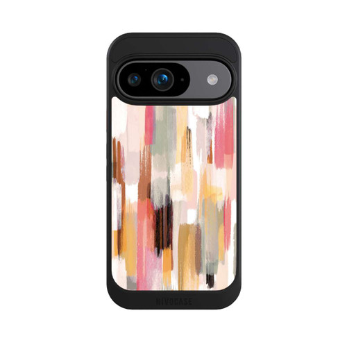 Google Pixel 9 NIVOcore Abstrakte Pinselstriche Herbsttöne
