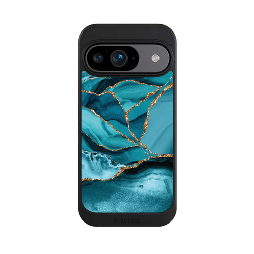 Google Pixel 9 NIVOcore Marbre Bleu Glacier