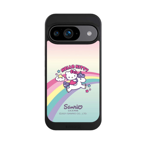 Google Pixel 9 NIVOcore Hello Kitty Regenbogen 