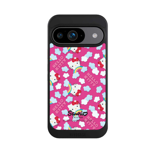Google Pixel 9 NIVOcore Hello Kitty Regenbogenmuster