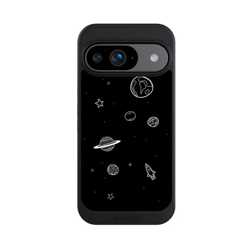 Google Pixel 9 NIVOcore Planetengekritzel