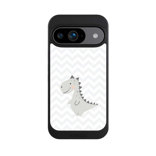 Google Pixel 9 NIVOcore Grauer Dino