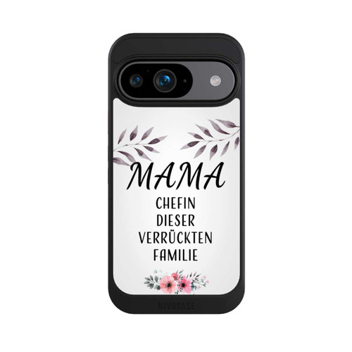 Google Pixel 9 NIVOcore Mama Chefin dieser Verrückten Familie Weiß