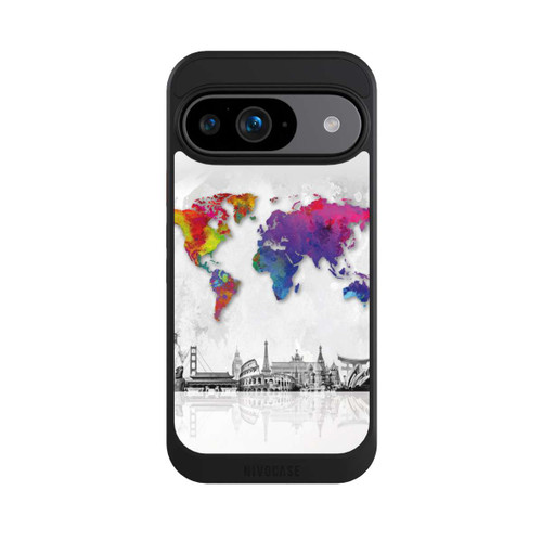 Google Pixel 9 NIVOcore Worldmap with Skyline
