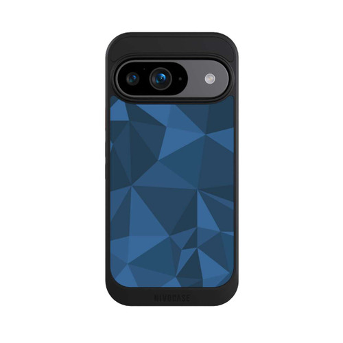 Google Pixel 9 NIVOcore Polygon Pattern Blue