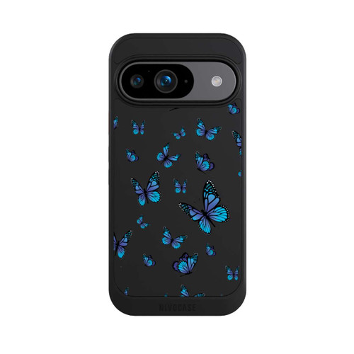 Google Pixel 9 NIVOcore Schmetterlingmuster Transparent