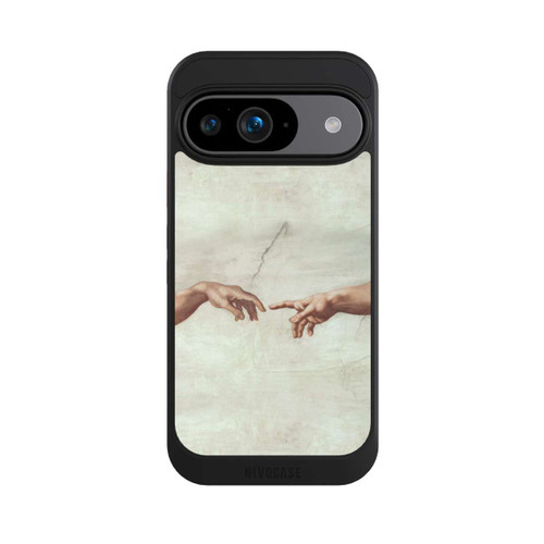 Google Pixel 9 NIVOcore Die Hände von Gott und Adam von Michelangelo Buonarroti