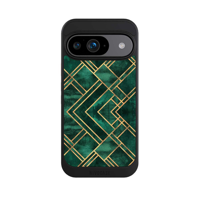 Pixel 9 NIVOcore Grüne Blöcke