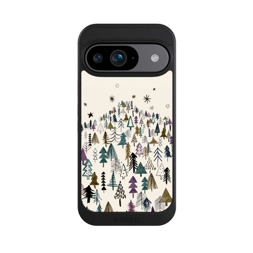 Google Pixel 9 NIVOcore Bergbäume Wald Lila