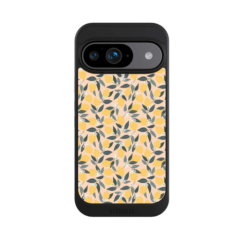 Google Pixel 9 NIVOcore Rosa Zitronen-Muster