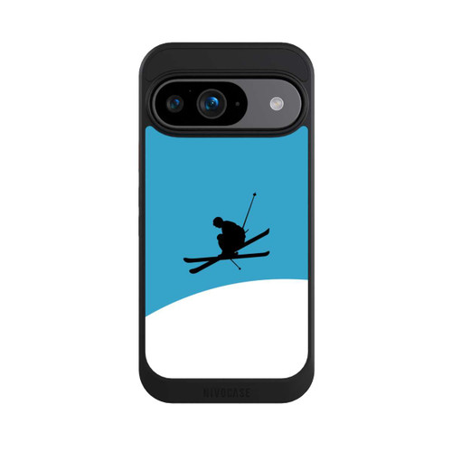 Google Pixel 9 NIVOcore Ski Illustration