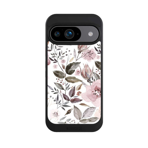 Google Pixel 9 NIVOcore Aquarell braune Rosenblüten