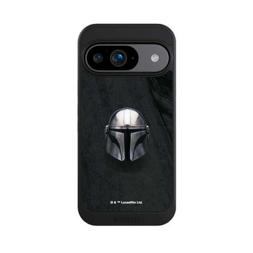 Google Pixel 9 NIVOcore Schwarzer Mandalorianer Helm
