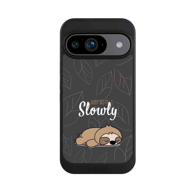 Pixel 9 NIVOcore Just Do It Slowly Sloth Grey