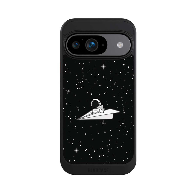 Pixel 9 NIVOcore Astronaut Paper Plane Comic