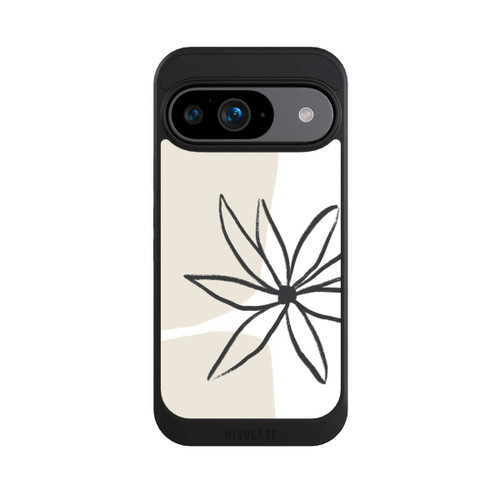 Google Pixel 9 NIVOcore Fleur et crème