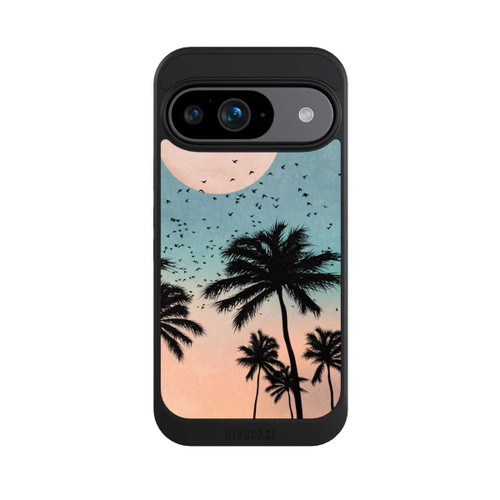 Google Pixel 9 NIVOcore Sonnenaufgang Palmen