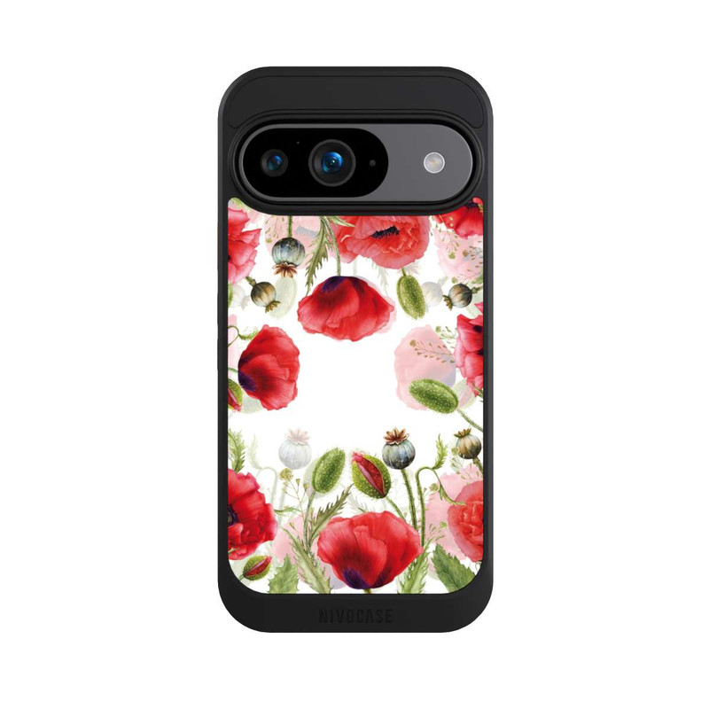 Pixel 9 NIVOcore Cadre coquelicots