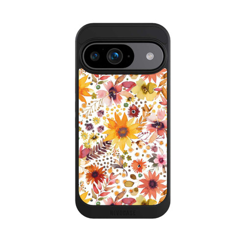 Google Pixel 9 NIVOcore Fleurs d'aquarelle florale