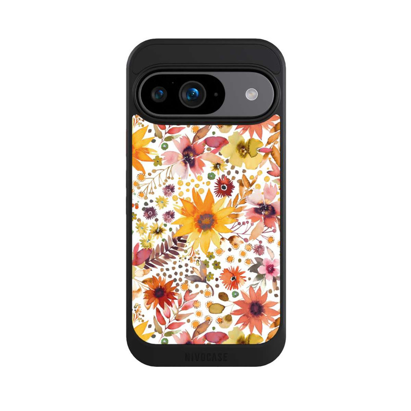 Pixel 9 NIVOcore Blumenaquarellblüten