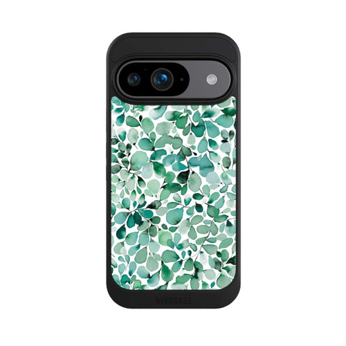 Google Pixel 9 NIVOcore Aquarellmuster Blätter
