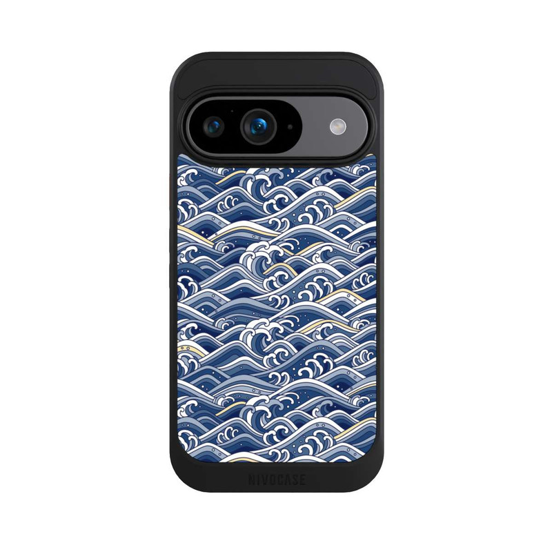 Pixel 9 NIVOcore Vagues bleues kanagawa