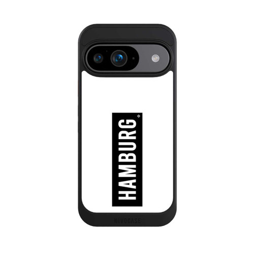 Google Pixel 9 NIVOcore HSV Hamburg Schwarz Weiss