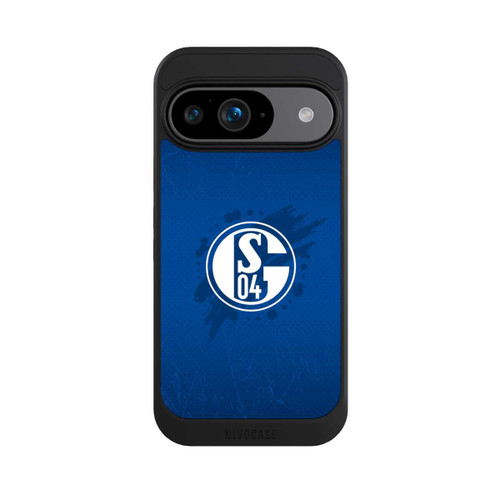 Google Pixel 9 NIVOcore Schalke 04 Farbe Fleck Blau