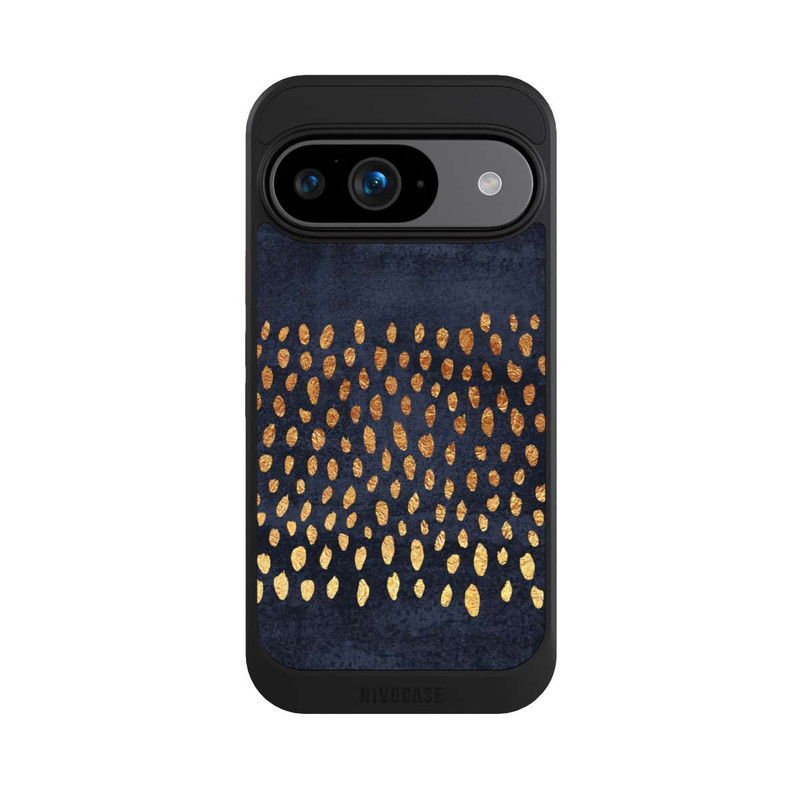 Pixel 9 NIVOcore Pattern Play-Gold and Navy